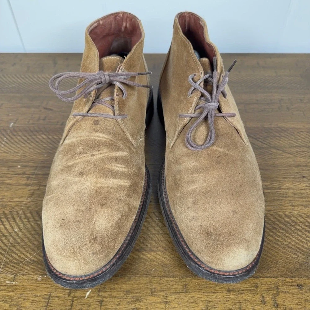 OluKai Chukka Boots Mens 11 Brown Suede Lace Up Casual Comfort‎